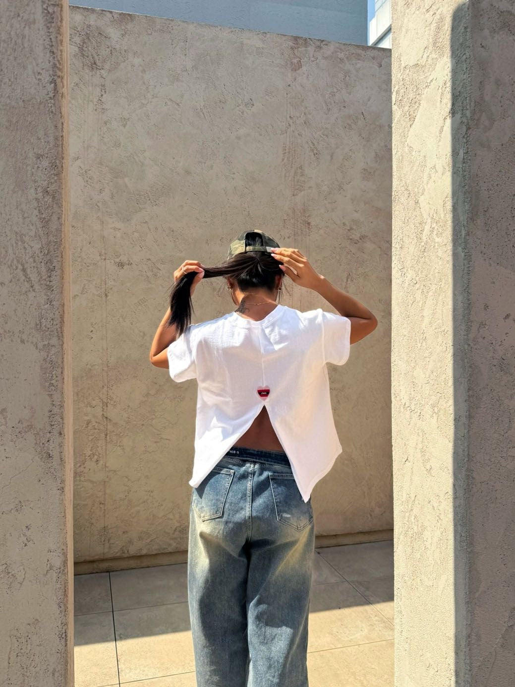 Heartbreaker Slit Tee