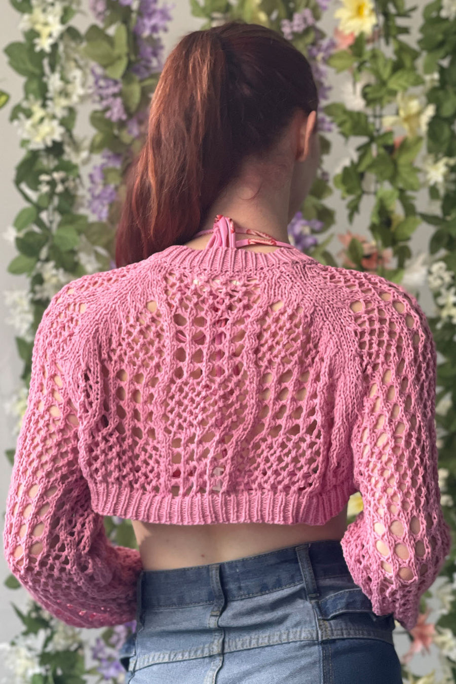 Beach Crop Crochet Top