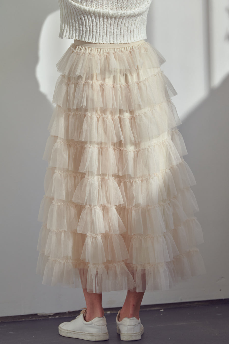 Waterfall Maxi skirt