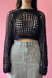 Beach Crop Crochet Top