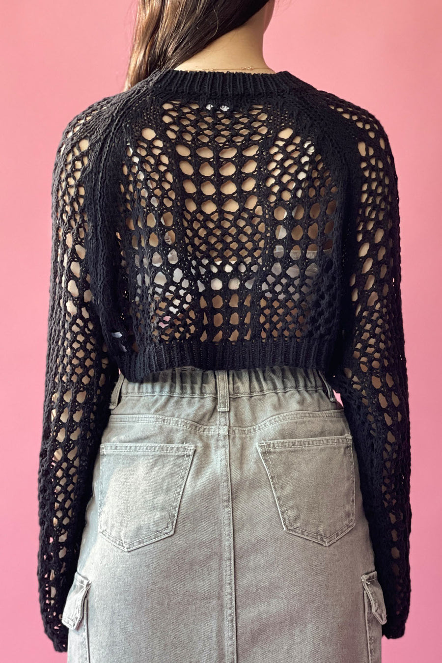 Beach Crop Crochet Top