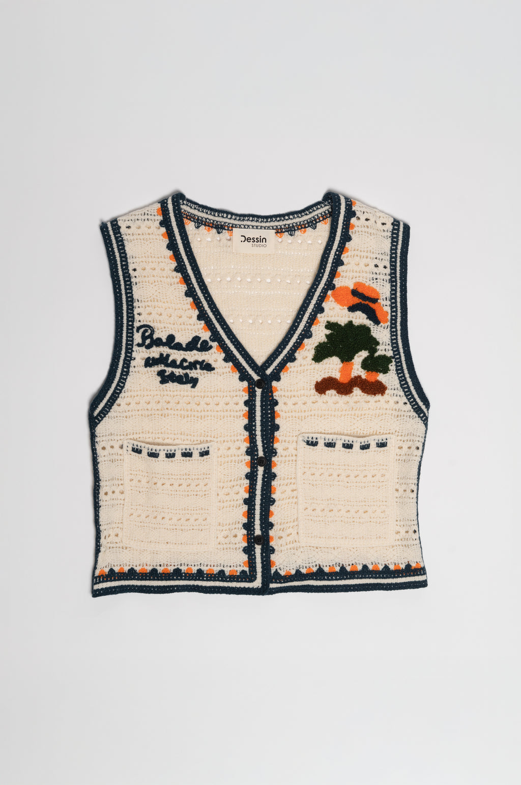 Cowboy Crochet Vest