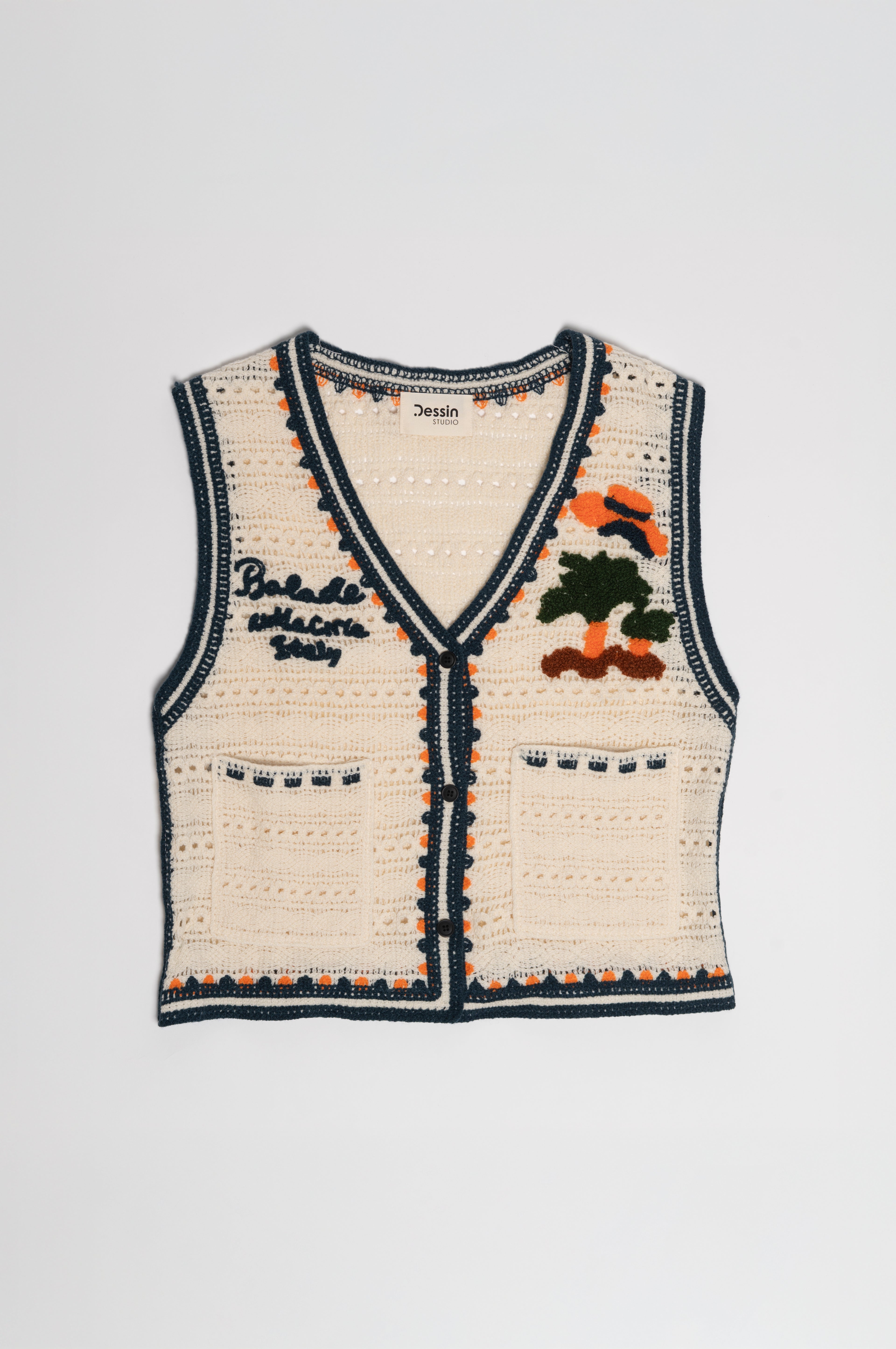 Cowboy Crochet Vest