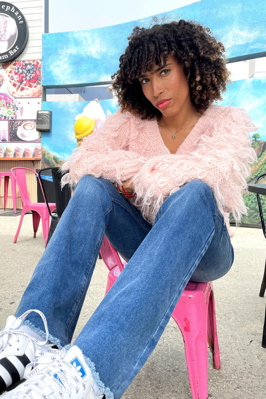 Loopy Knit Cardigan