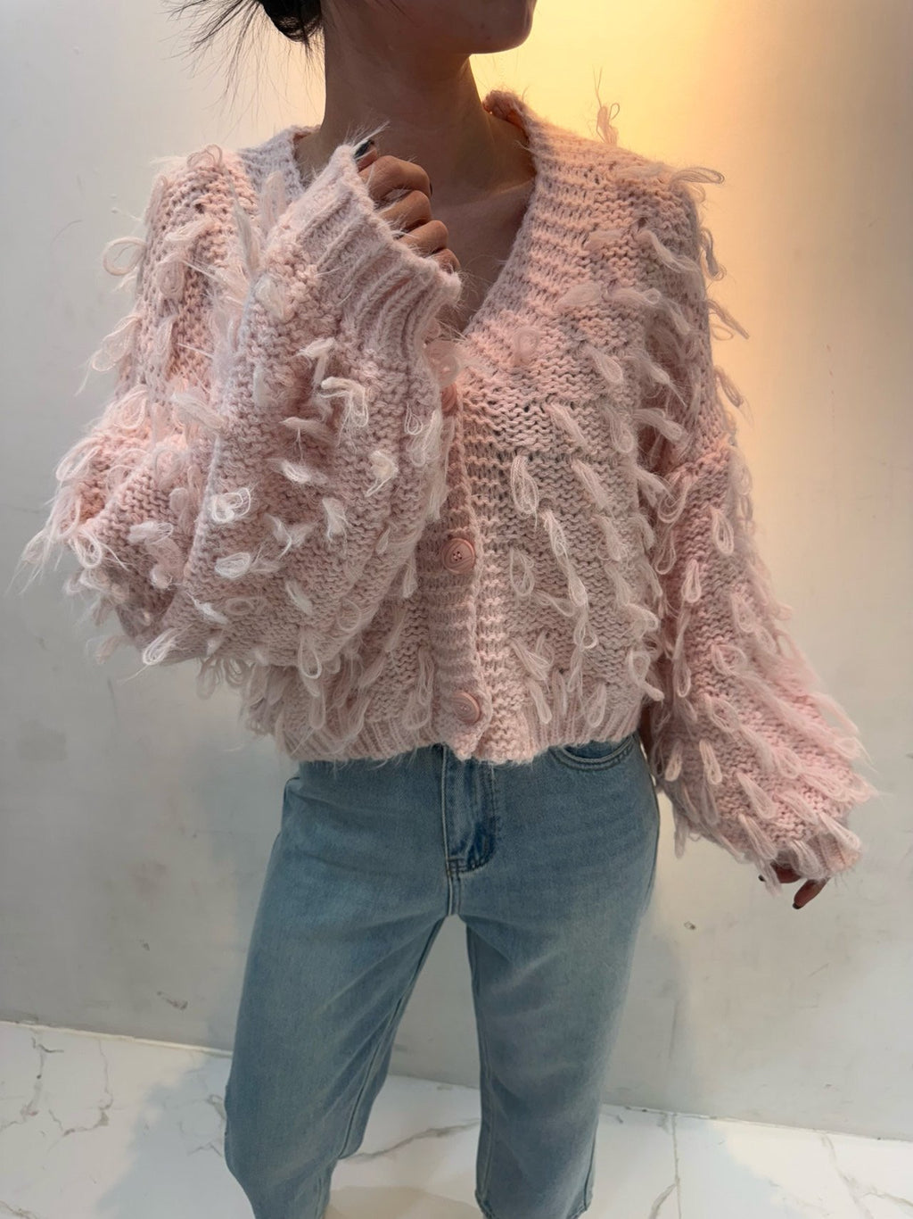 Loopy Knit Cardigan