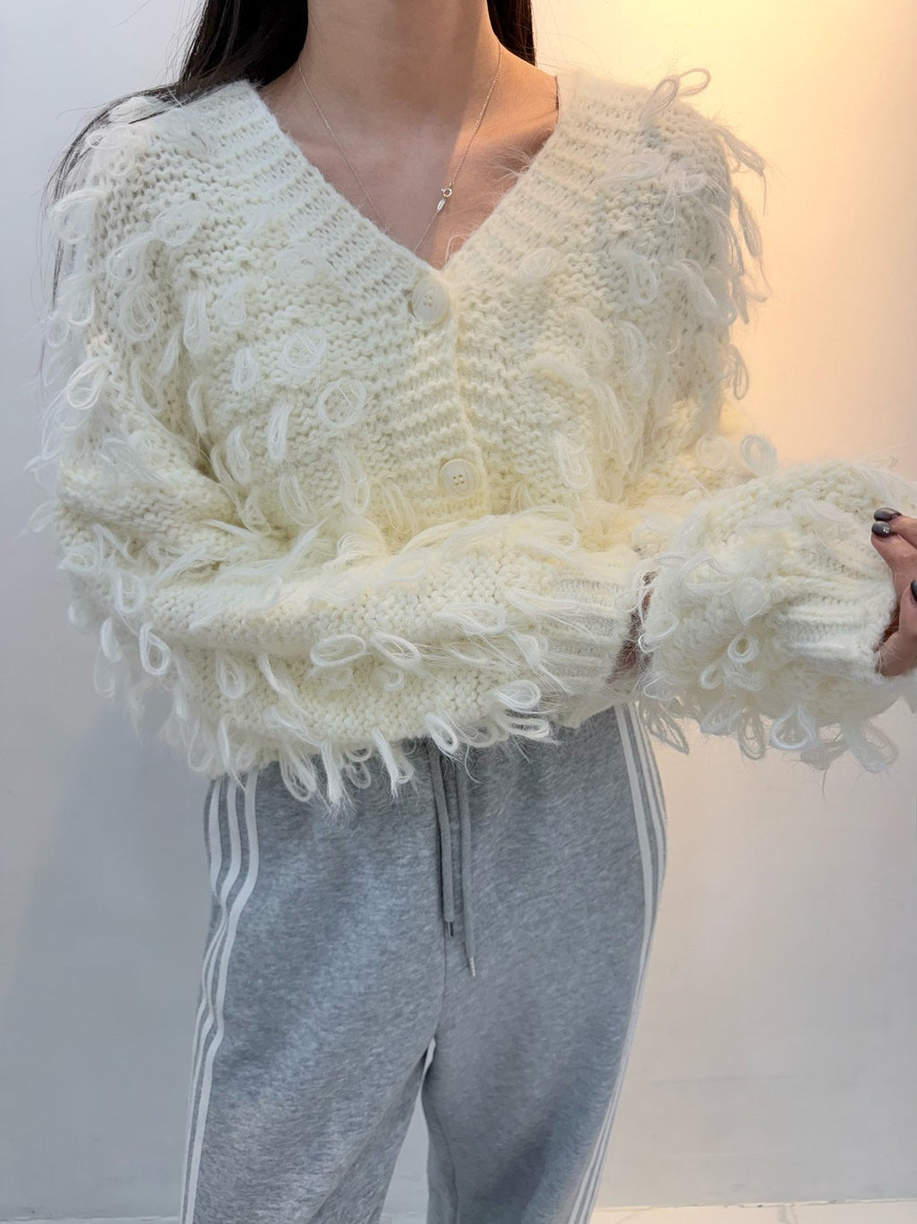 Loopy Knit Cardigan