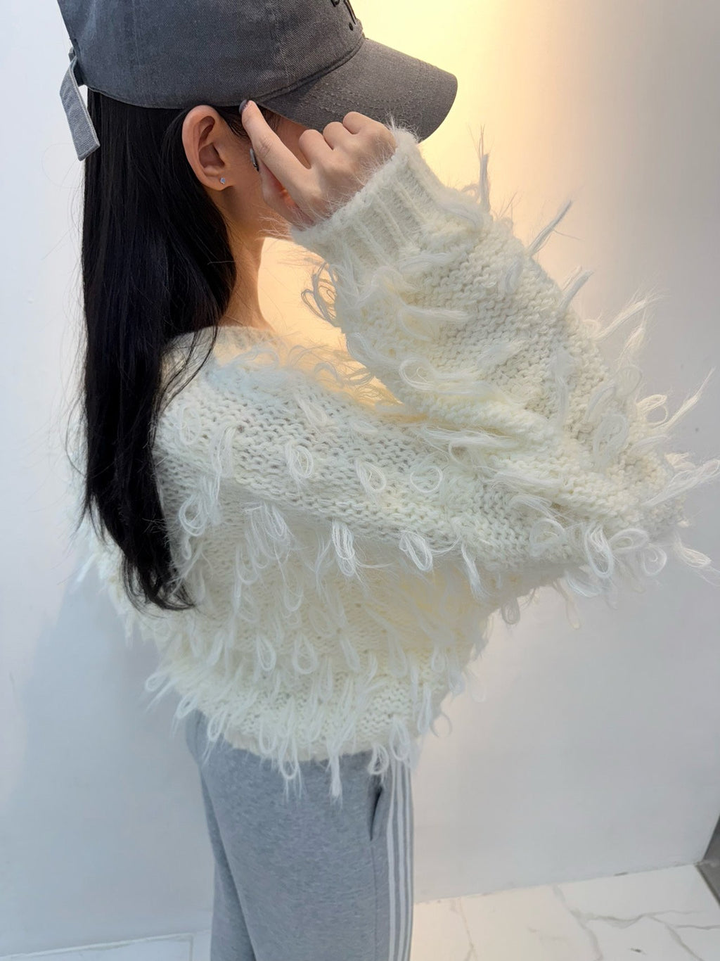 Loopy Knit Cardigan