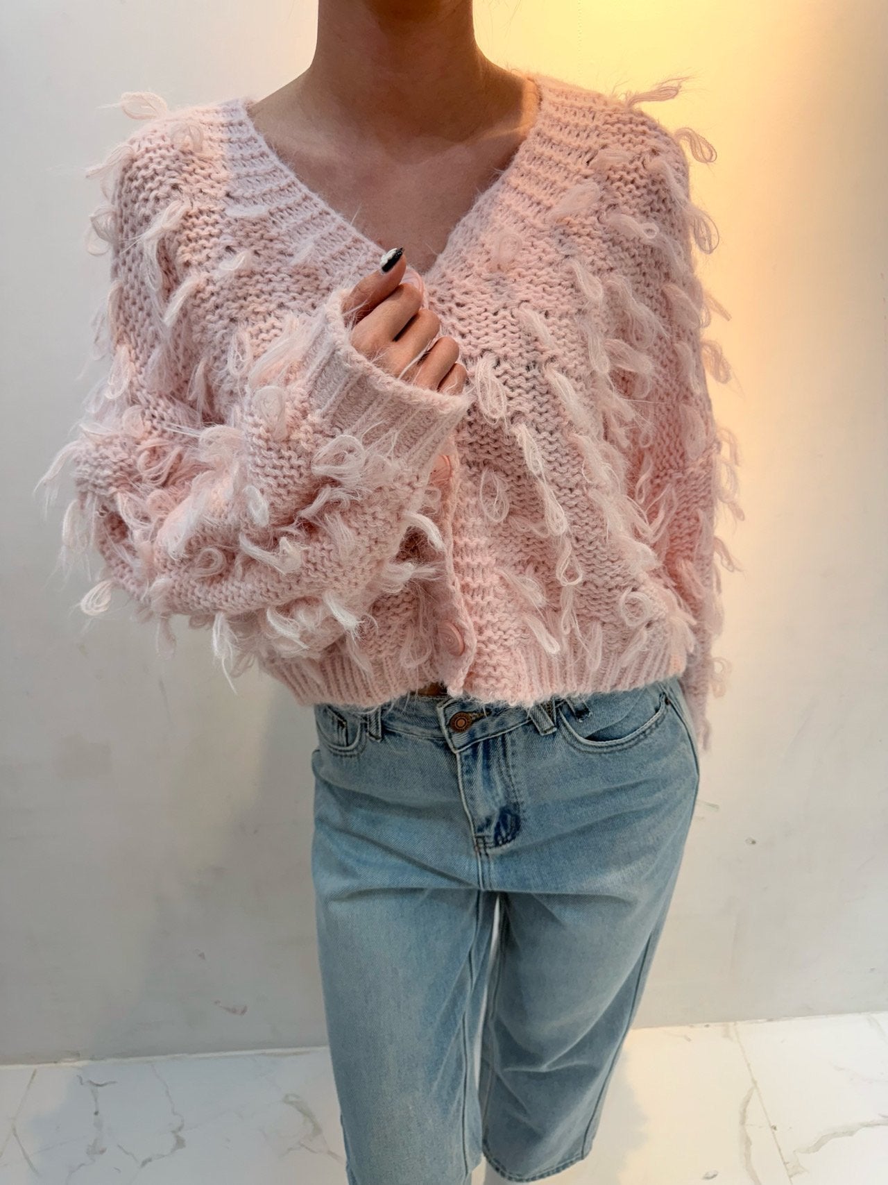 Loopy Knit Cardigan