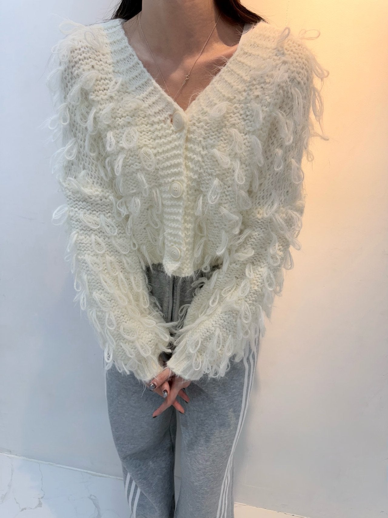 Loopy Knit Cardigan