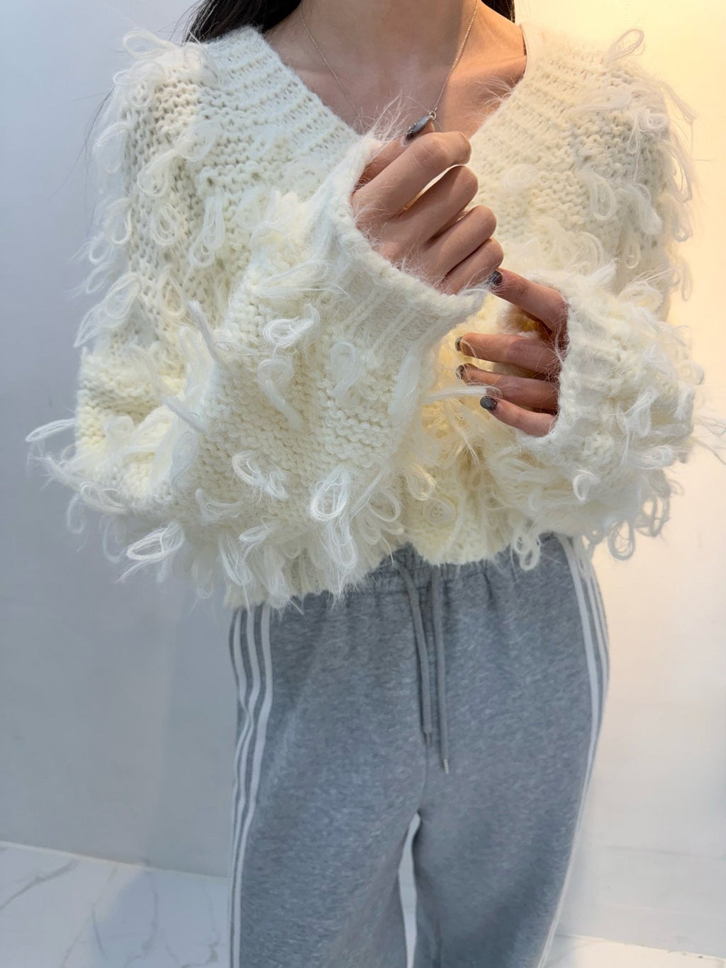 Loopy Knit Cardigan