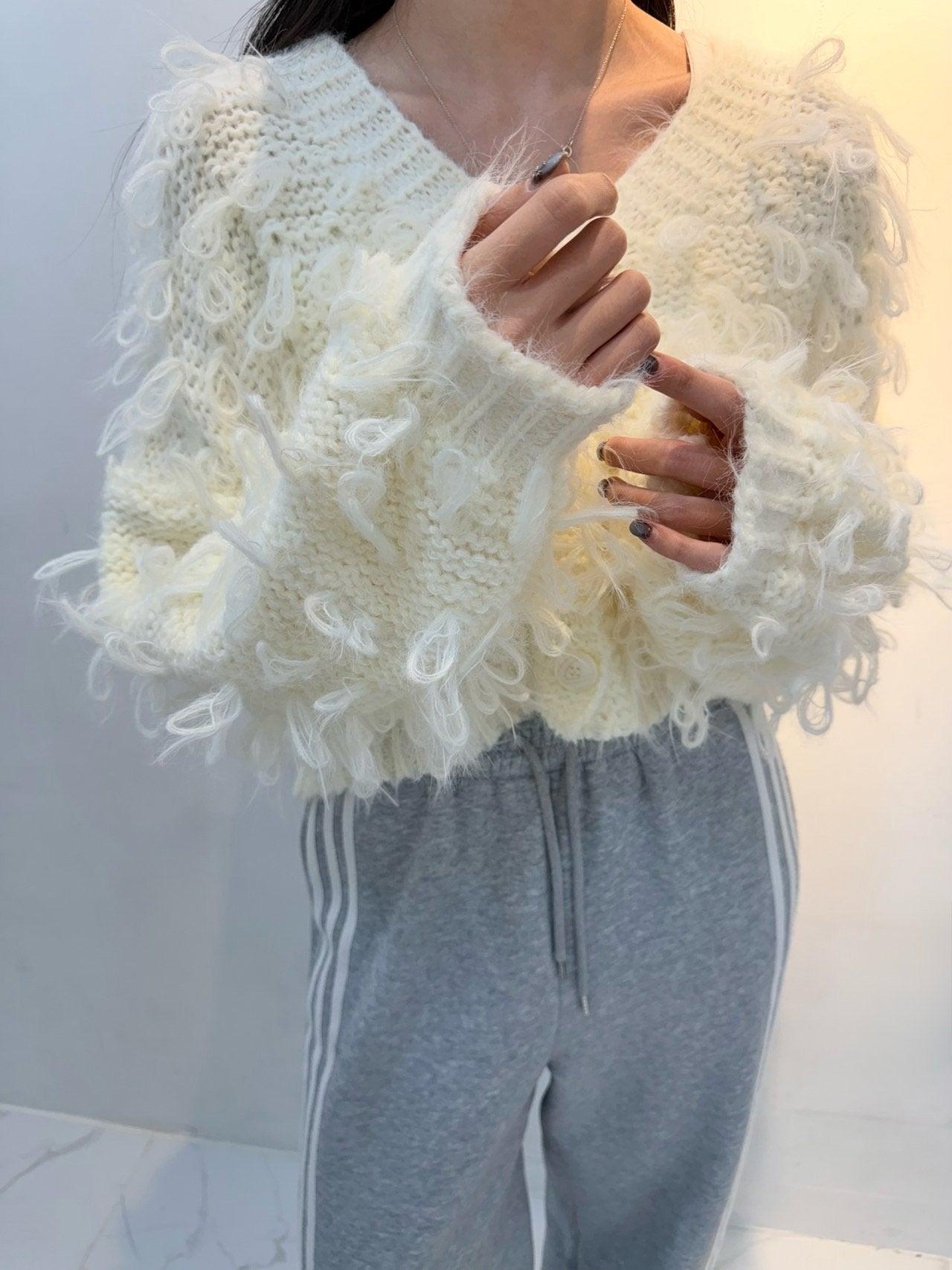 Loopy Knit Cardigan