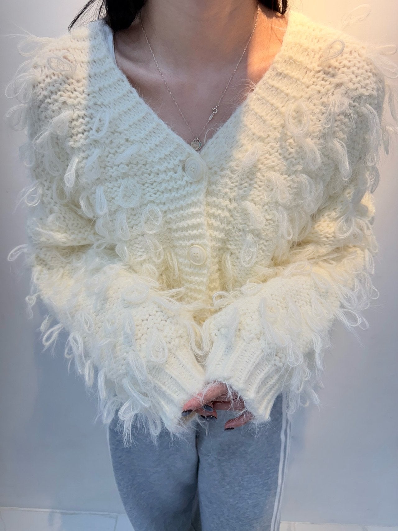 Loopy Knit Cardigan