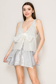 Bow Bustier-Knit