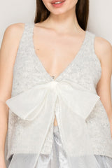 Bow Bustier-Knit