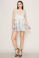 Bow Bustier-Knit