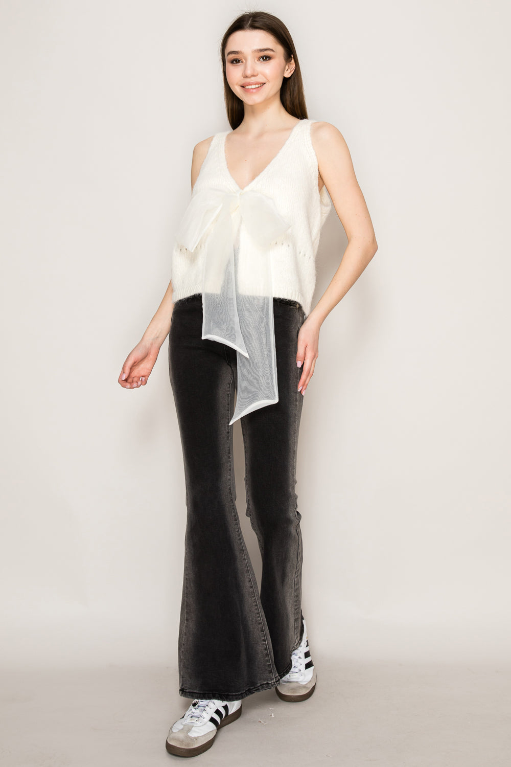 Bow Bustier-Knit