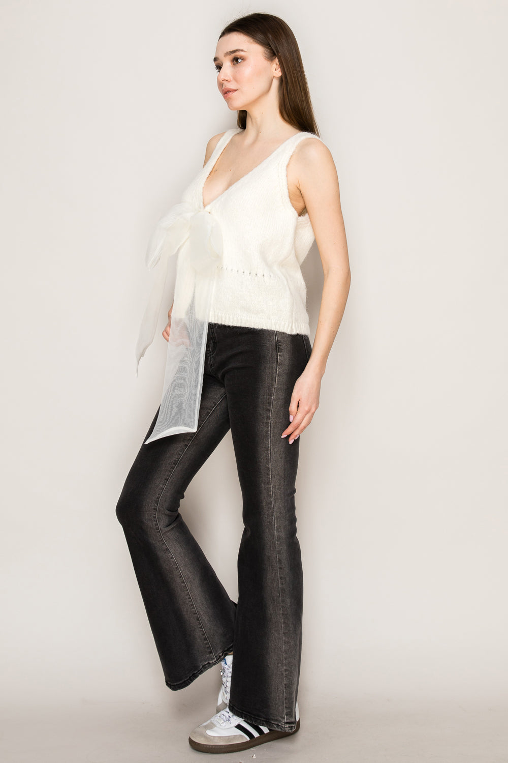 Bow Bustier-Knit