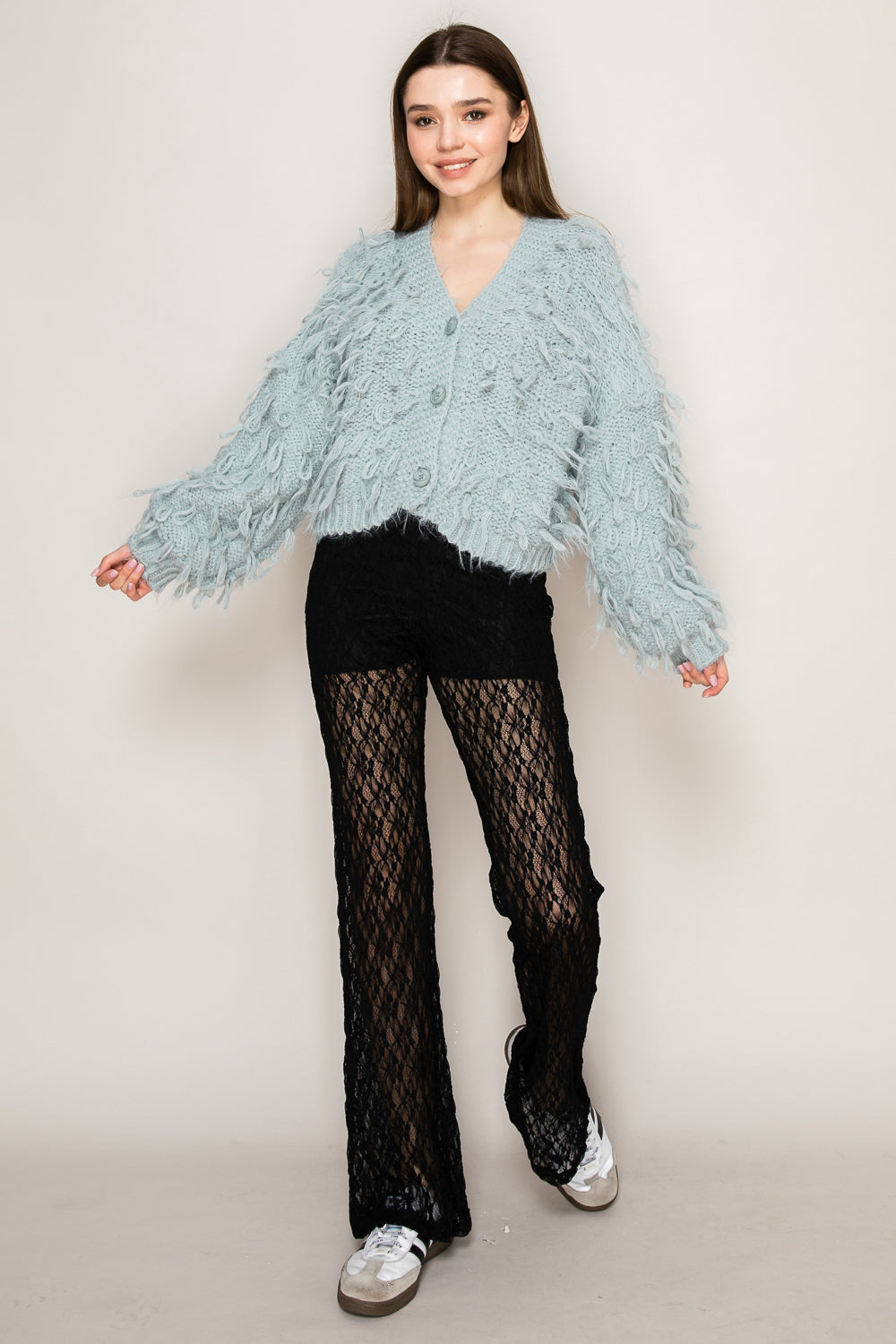 Loopy Knit Cardigan