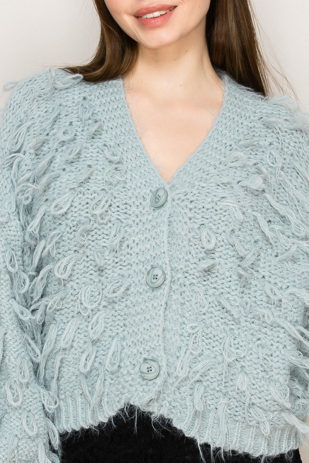 Loopy Knit Cardigan
