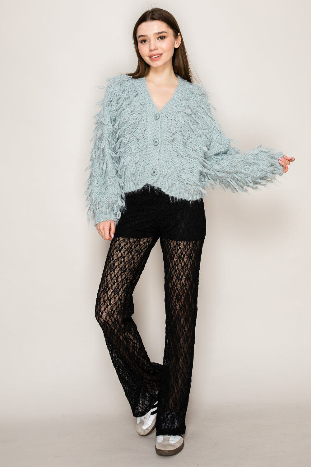 Loopy Knit Cardigan