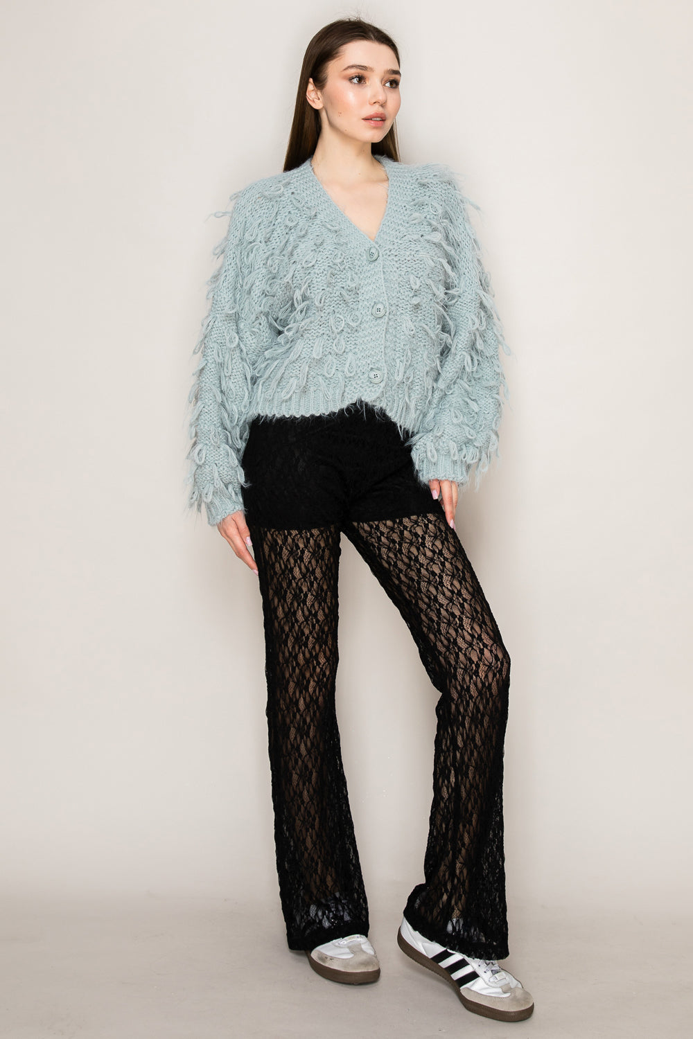 Loopy Knit Cardigan