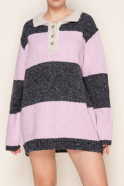 Striped Weekend Polo