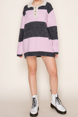 Striped Weekend Polo