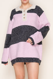 Striped Weekend Polo