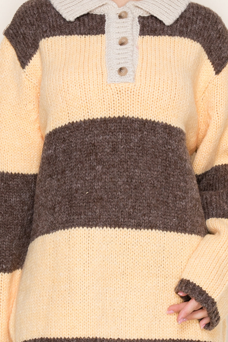 Striped Weekend Polo