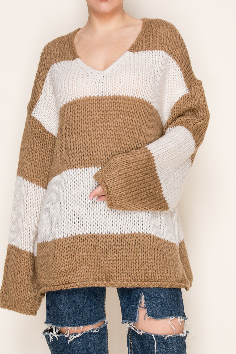 Breezy Striped Knit
