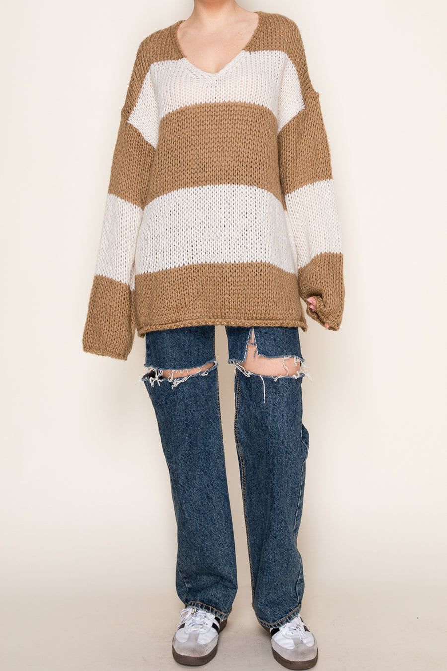 Breezy Striped Knit