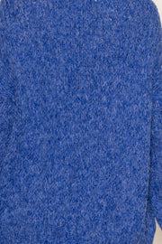 Vivid Cable V-Neck Sweater