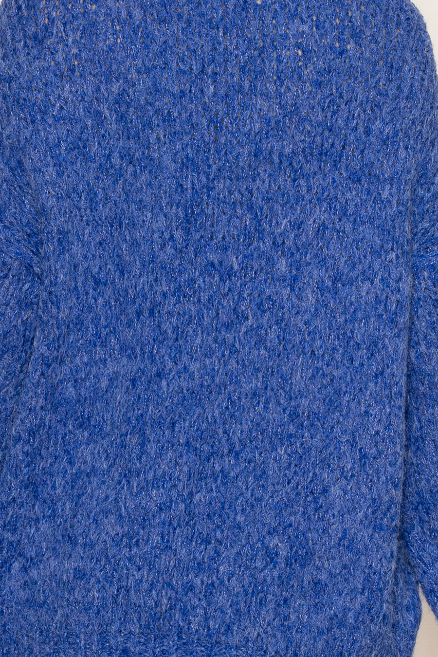Vivid Cable V-Neck Sweater