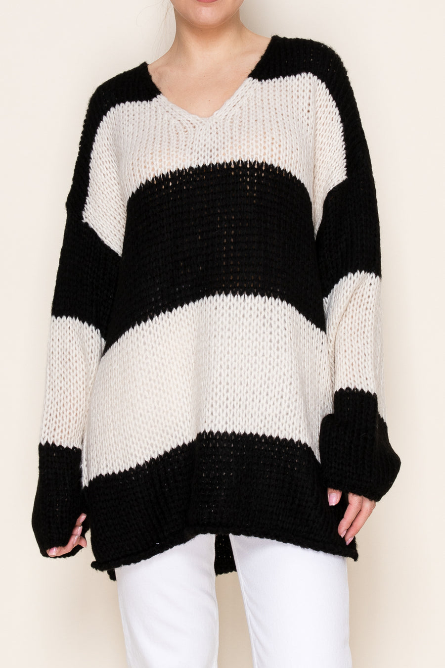 Breezy Striped Knit