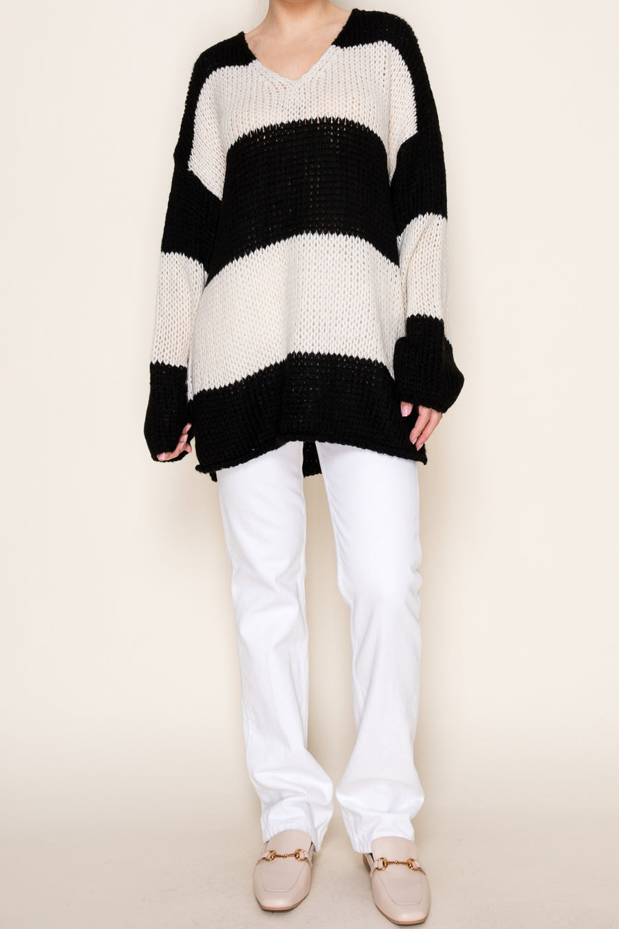 Breezy Striped Knit