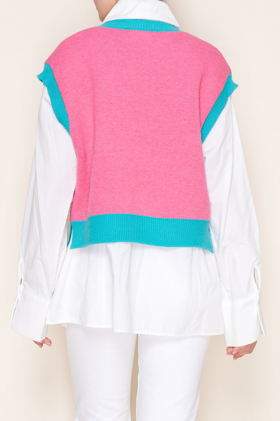 Pop 'M' Knit Vest