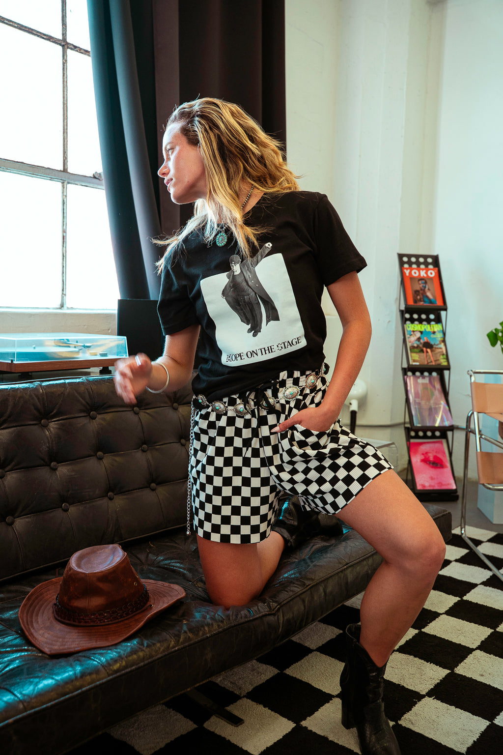 Checker Pop Shorts
