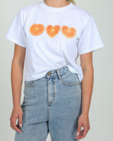 Orange Heart Tee