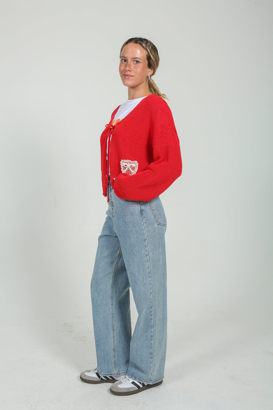 Ribbon Pocket Cardi