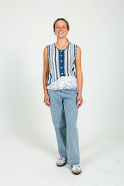 Sunday Stripe Vest