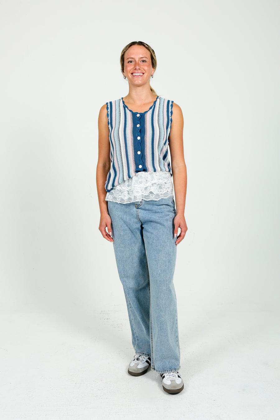 Sunday Stripe Vest