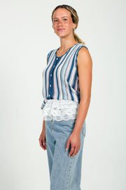 Sunday Stripe Vest