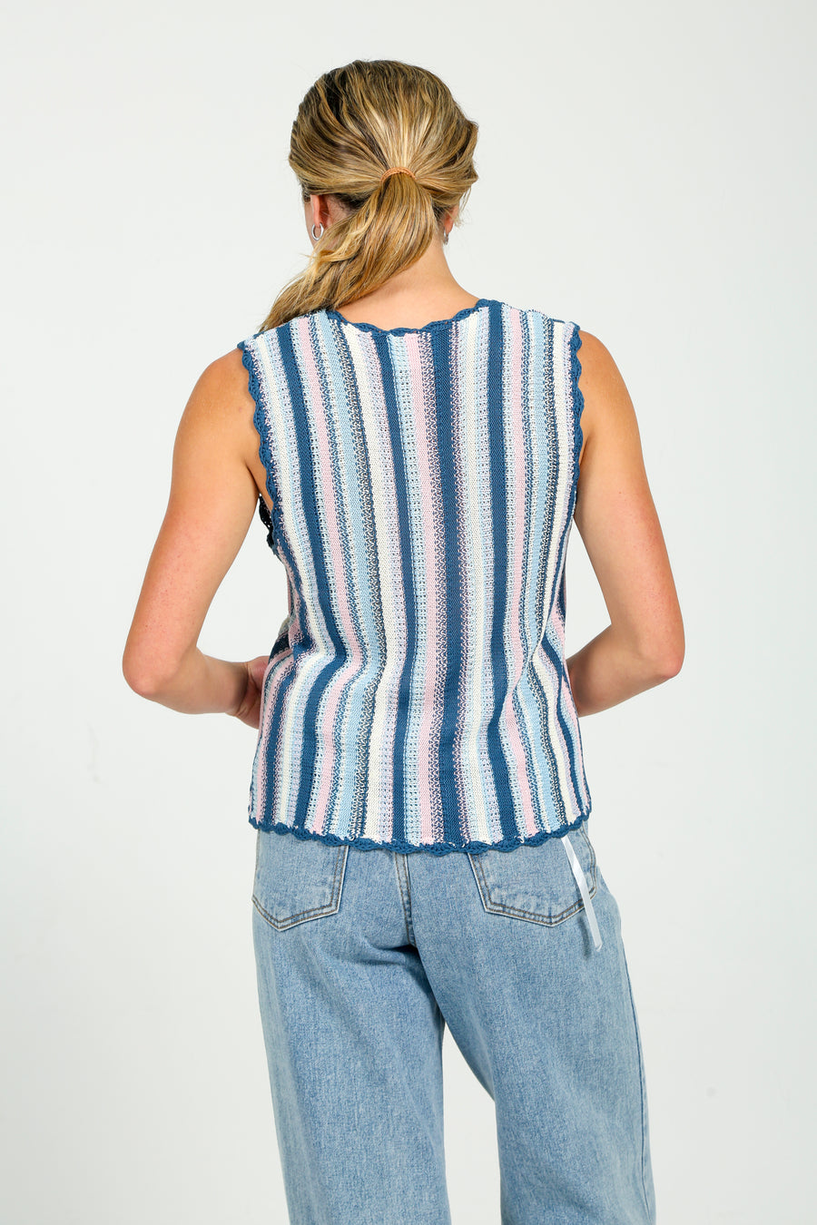 Sunday Stripe Vest