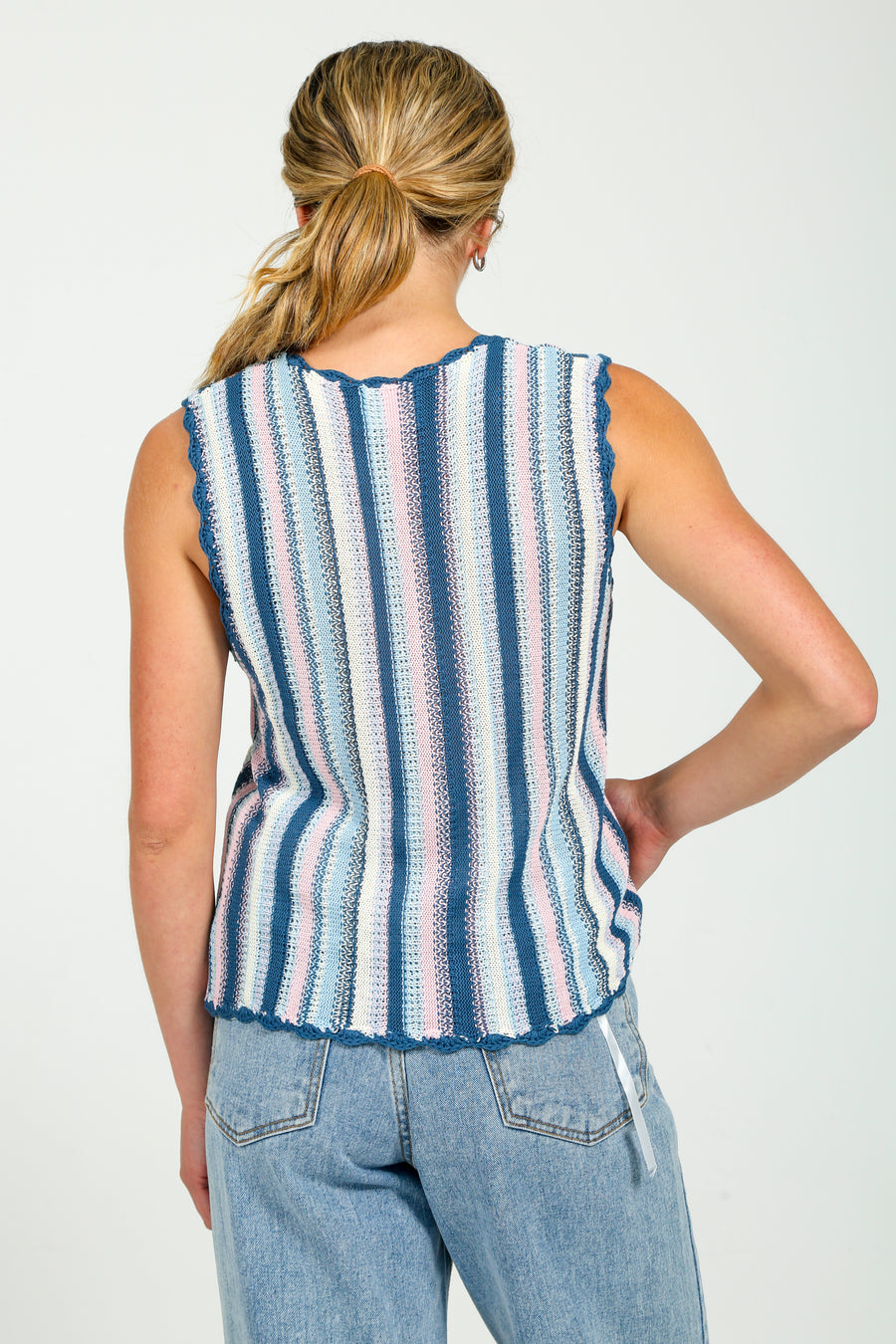 Sunday Stripe Vest