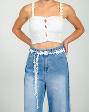Daisy Breeze Tube Top