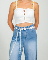 Blossom Lace Belt