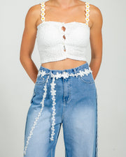 Daisy Breeze Tube Top