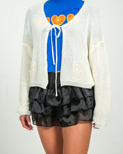 Ribbon Pocket Cardi