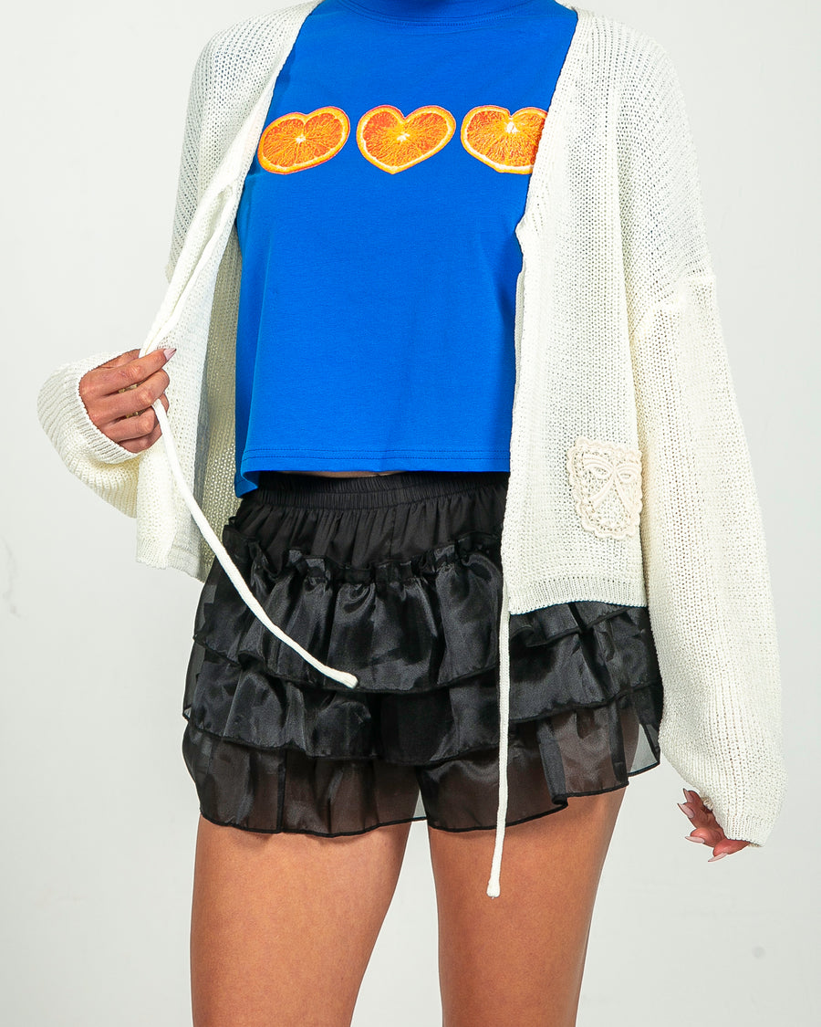 Ribbon Pocket Cardi