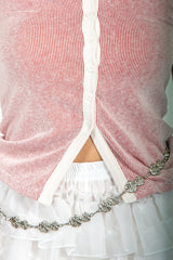 Sundae Button Knit Tank